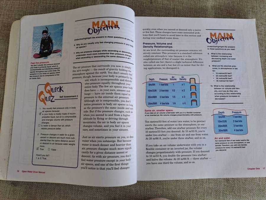 PADI Open Water Diver Manual