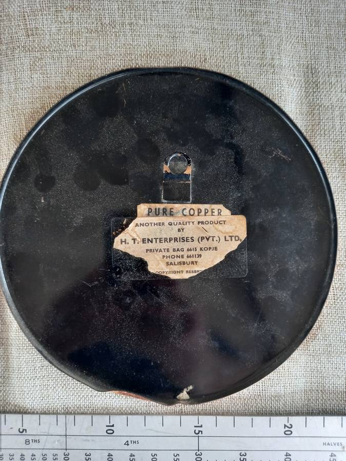 Eastern Caprivi Strip / Oostelike Caprivi Zipfel - Copper Plaque