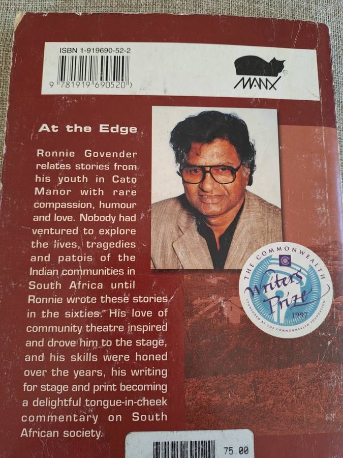 At the Edge and Other Cato Manor  Stories - Ronnie Govender