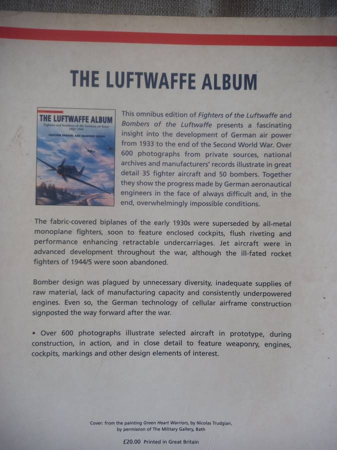 The Luftwaffe Album: Fights and Bombers of the German Air Force 1933-1945