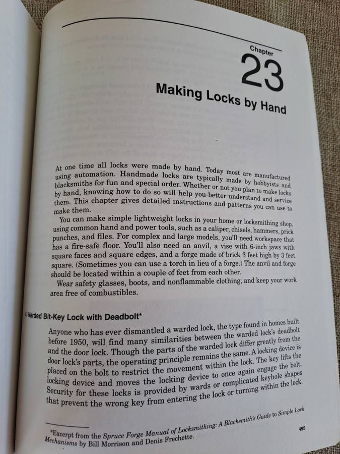 The Complete Book of Locks and Locksmithing 5th Edition - Bill Phillips