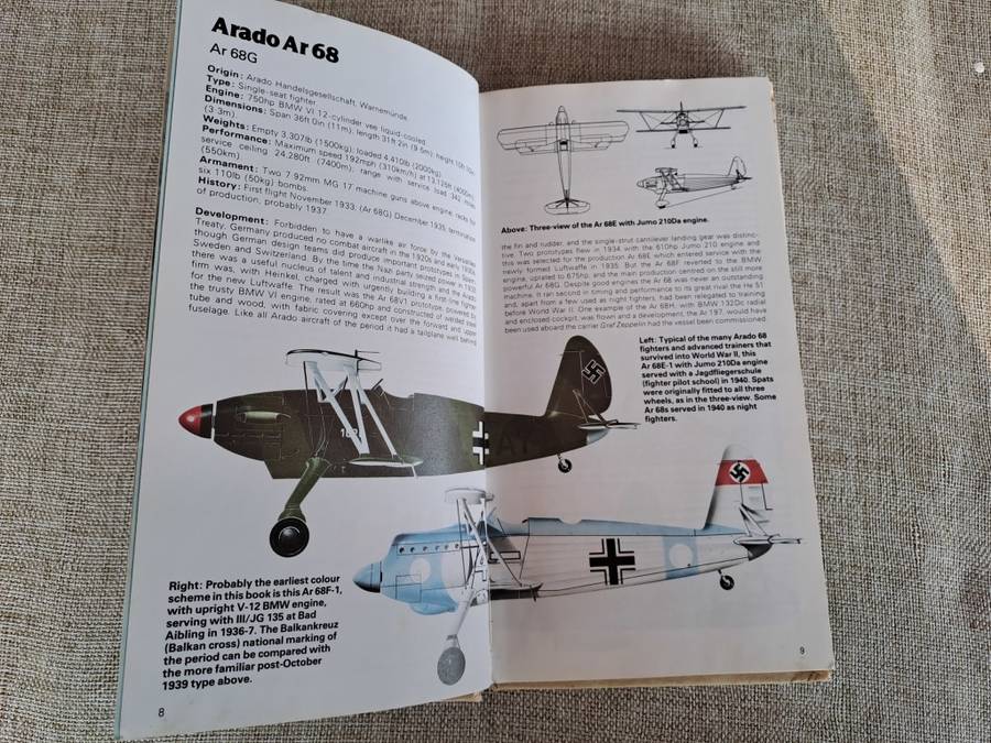 An illustrated guide to German, Italian and Japanese Fighters of World War 2 - Bill Gunston