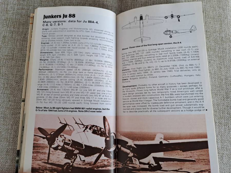 An illustrated guide to German, Italian and Japanese Fighters of World War 2 - Bill Gunston