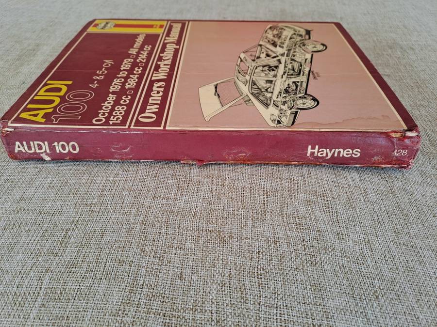 Audi 100 4- & 5-cyl October 1976 to 1979 Owners Workshop Manual