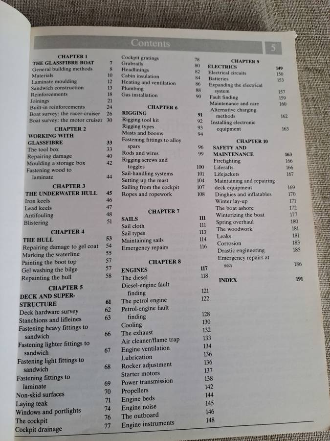 Modern Boat Maintenance - The Complete Fiberglass Boat Manual