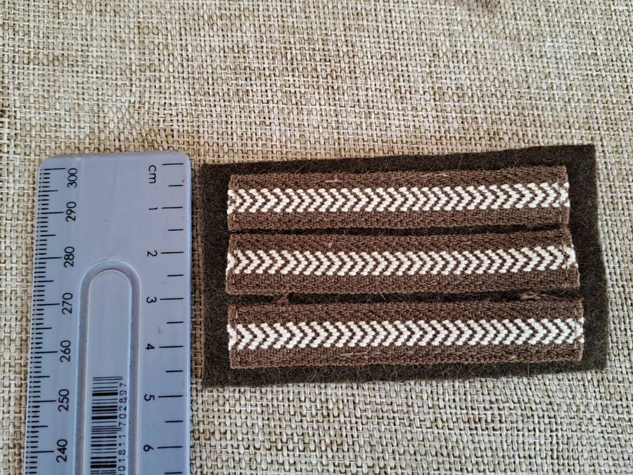 South West Africa Territorial Force (SWATF) Rank badges (8 badges)