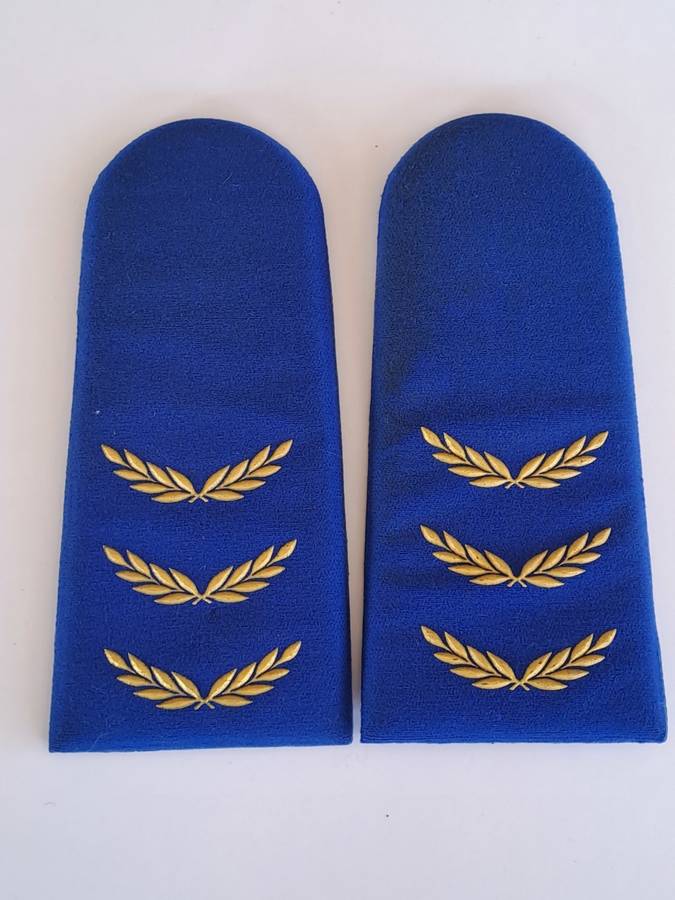 South African Traffic Police Rank Epaulettes and Collar Gorgets