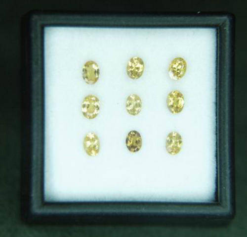 BRILLIANT HOT ORANGE MANDARIN GARNETS