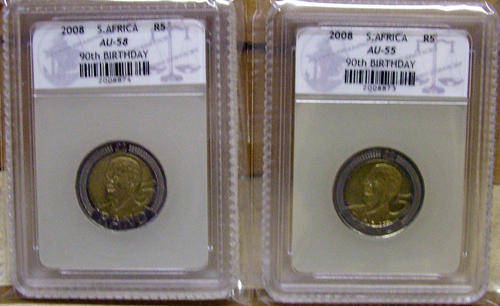 au55 and au 58 2008 mandela