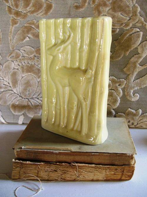 RETRO CERAMIC GAZELLE VASE