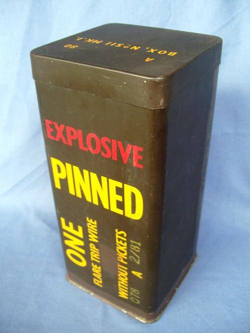 SADF EXPLOSIVE TIN