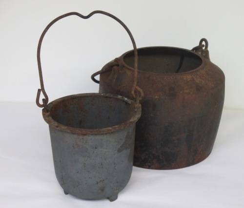 CAST IRON GLUE POT