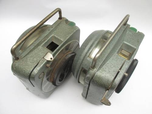 VINTAGE CLOCKING-IN/TIME CLOCK/WATCH x2