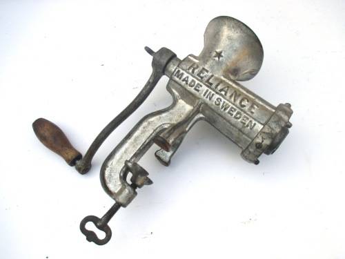 VINTAGE No.10 RELAINCE HASQVARNA MINCER/GRINDER