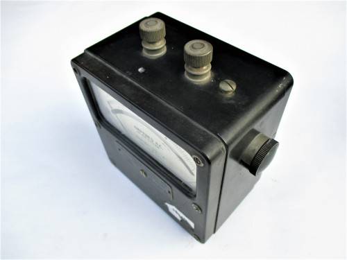 VINTAGE WESTON ELECTRICAL AMPERES METER