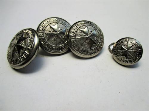 VINTAGE BUTTONS St JOHN AMBULANCE BRIGADE