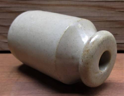 UTILITY OIL STONEWARE BOTTLE