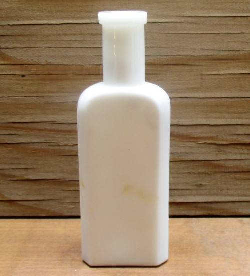 MILK GLASS BOTTLE