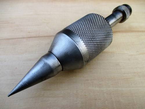 Vintage Plumb Bob with Sliding Hammer.