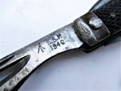 MILITARY/ SAILORS ROPE POCKET KNIFE