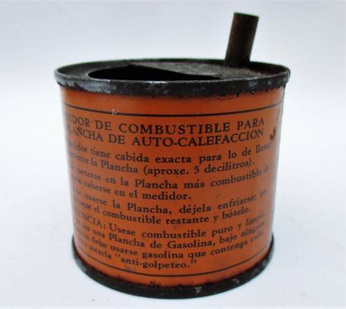 FUEL MEASURE FOR SELF-HEATING IRON TIN