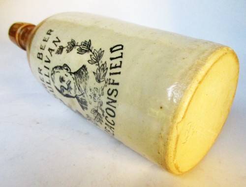 P. SULLIVAN BEACONSFIELD GINGER BEER BOTTLE