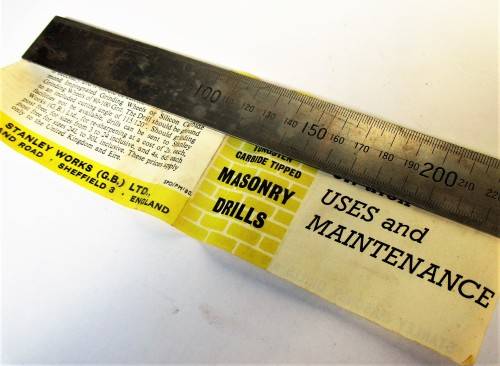 STANLEY TUNGSTEN CARBIDE TIPPED MASONRY DRILL