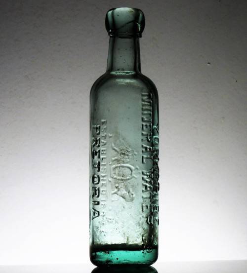 THE YORKSHIRE MINERAL WATER CO. PRETORIA BOTTLE