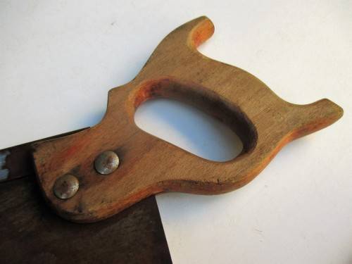 BACK SAWS x2 WARRANTED SUPERTOR AND NO NAME