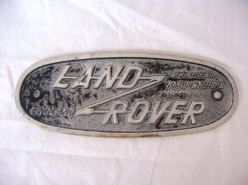 Land Rover Badge.Vintage.