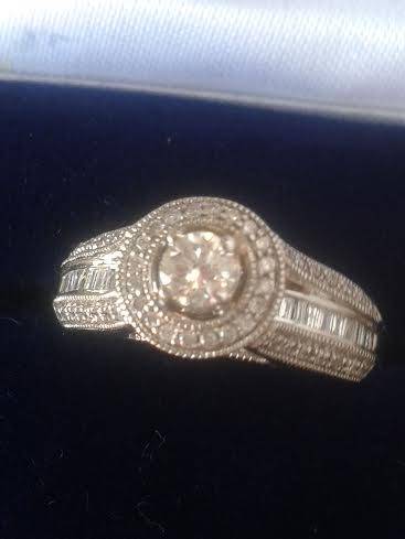 1ct White gold Diamond Ring