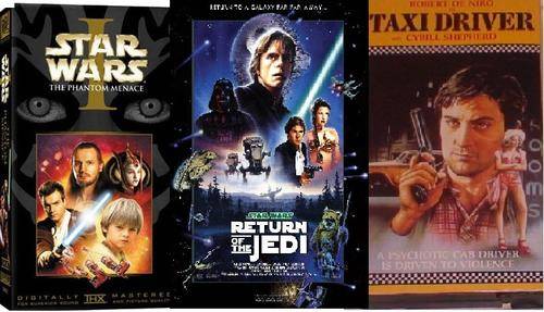 "Star Wars" Return Of The Jedi + The Phantom Menace and "Taxi Driver"
