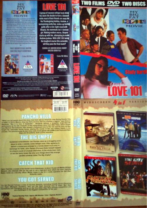 AMAZING 6 Movies on DVD for 1 Bid