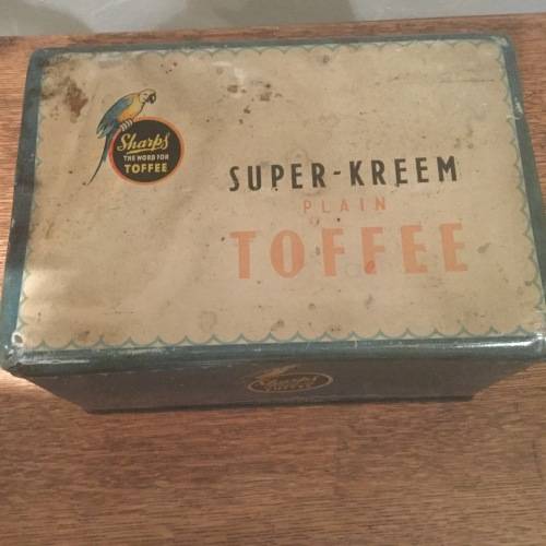 Vintage Super Kreem plain Toffee