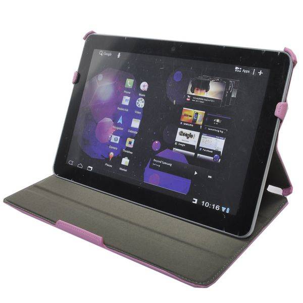 Smart Folio Case for Samsung Galaxy Tab P7500/P7510 (Pink)