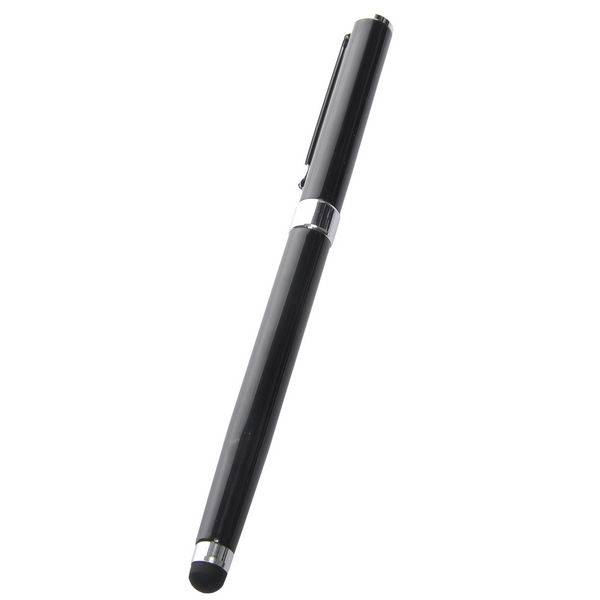 Capacitive Stylus with Ball Point Pen For iPhone/ iPad/ Samsung Galaxy P1000/P7500 (Black)