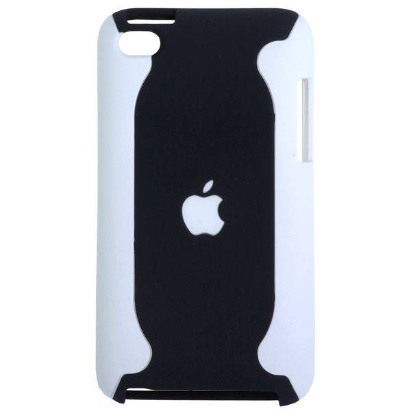 Hard Case For Apple iPod Touch 4 (White/Black)