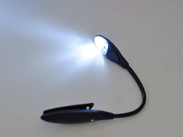 Flexible Clip on Light For Amazon Kindle And Other E-Book Readers