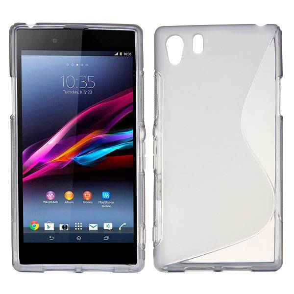 TPU Gel Case for Sony Xperia Z1 L39h (Grey)