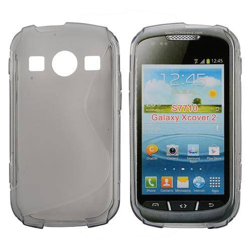 Tpu Case for Samsung Galaxy Xcover 2 S7710 (Grey)