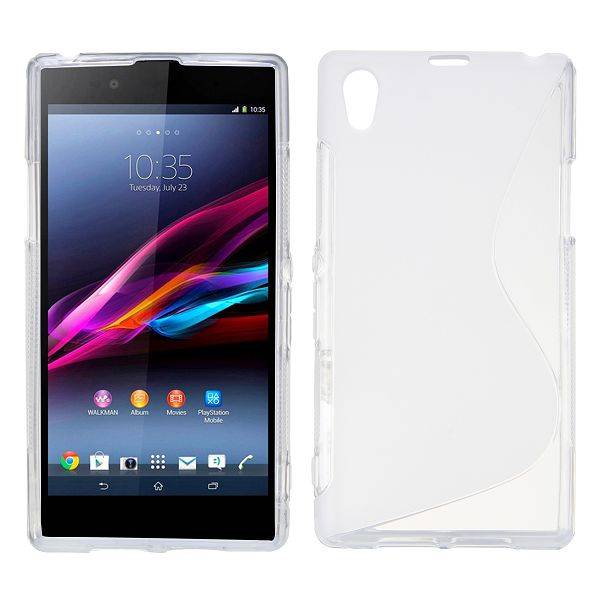 TPU Gel Case for Sony Xperia Z1 L39h (Transparent)