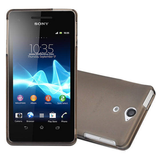 Tpu Case for Xperia V LT25i (Smoke Grey)