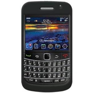 BLACKBERRY 9700 SILICONE CASE (BLACK)