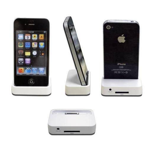 IPHONE 4 CHARGE / SYNC DOCK + "FREE USB CABLE"