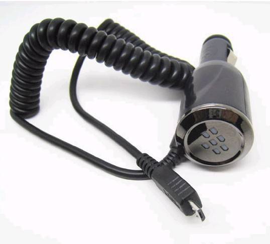 Car Charger for Blackberry 8520/ 8900/ 9300/ 9500/ 9630/ 9700/ 9780/9800 (Mirco USB)