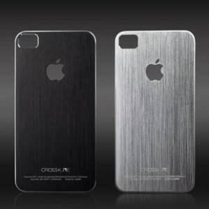 Cross Line SP-1 Metal Set Backing Cover for iPhone 4 (Black)