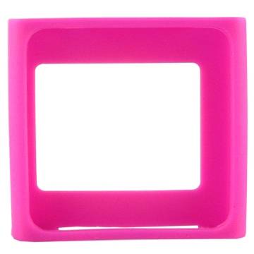 Hot Pink Silicone Case for iPod Nano 6