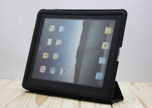 iPad 2 Smart Kickstand Case (Black)