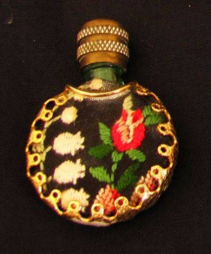 3 Embroidered Perfume bottles! Too Cute For Words!!