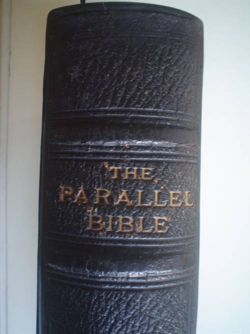 1885 Holy Bible old and collectable